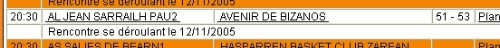 'AL Jean Sarrailh Pau 2', c'est nous!