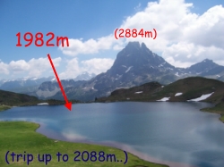 2088m - 700m de dénivellé